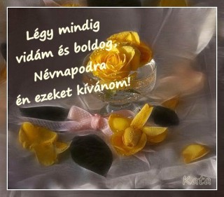 Boldog névnapot...