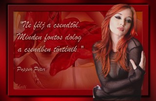 Ne félj a csendtől...