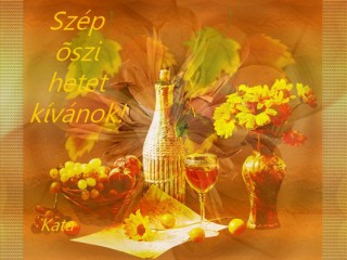 Őszi csendélet...