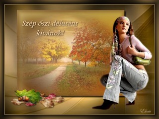 Szép őszi délutánt...
