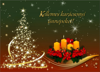 Kellemes karácsonyi ünnepeket!
