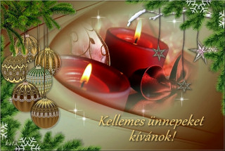 Kellemes ünnepeket!