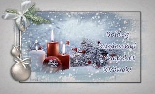 Boldog karácsonyi ünnepeket!