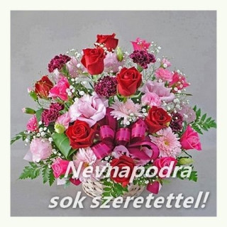 Névnapodra sok szeretettel...