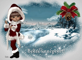 Békés ünnepeket...