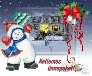 Kellemes ünnepeket!