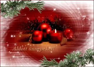 Áldott ünnepeket!